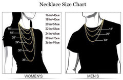 An Easy Guide To Necklace Chain Lengths – Myleti Jewellery