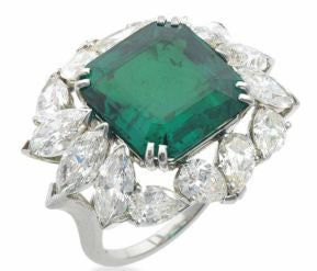 The Showstopper: Harry Winston’s Emerald Ring