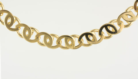 14 Kt Yellow Gold Italian Men's Bracelet
