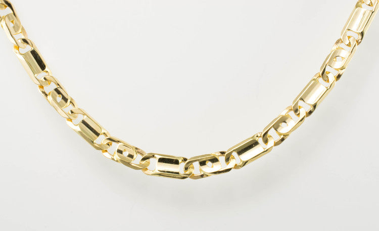 14 Kt Yellow Gold Men's Italian Chain – NY Style Jewelry®