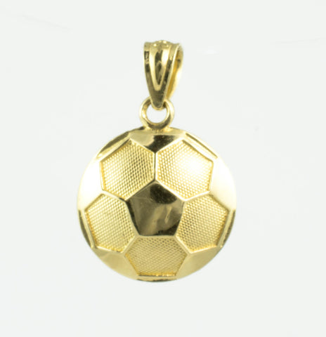 10 Kt Yellow Gold Soccer Ball